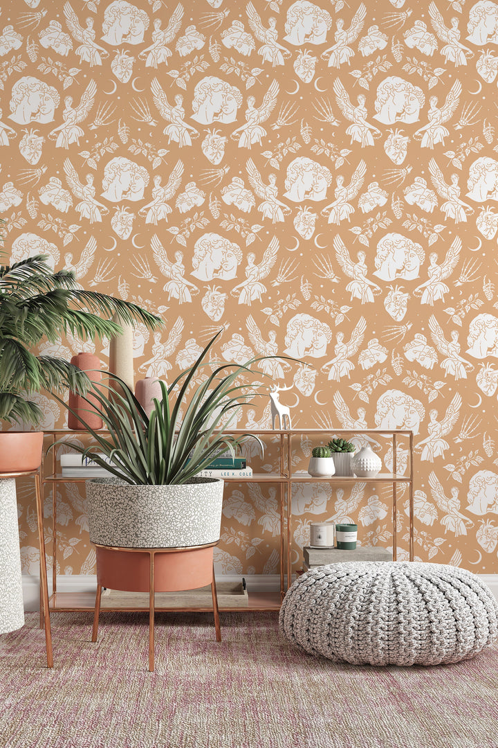 Vintage Peel & Stick Wallpaper - Removable Self Adhesive