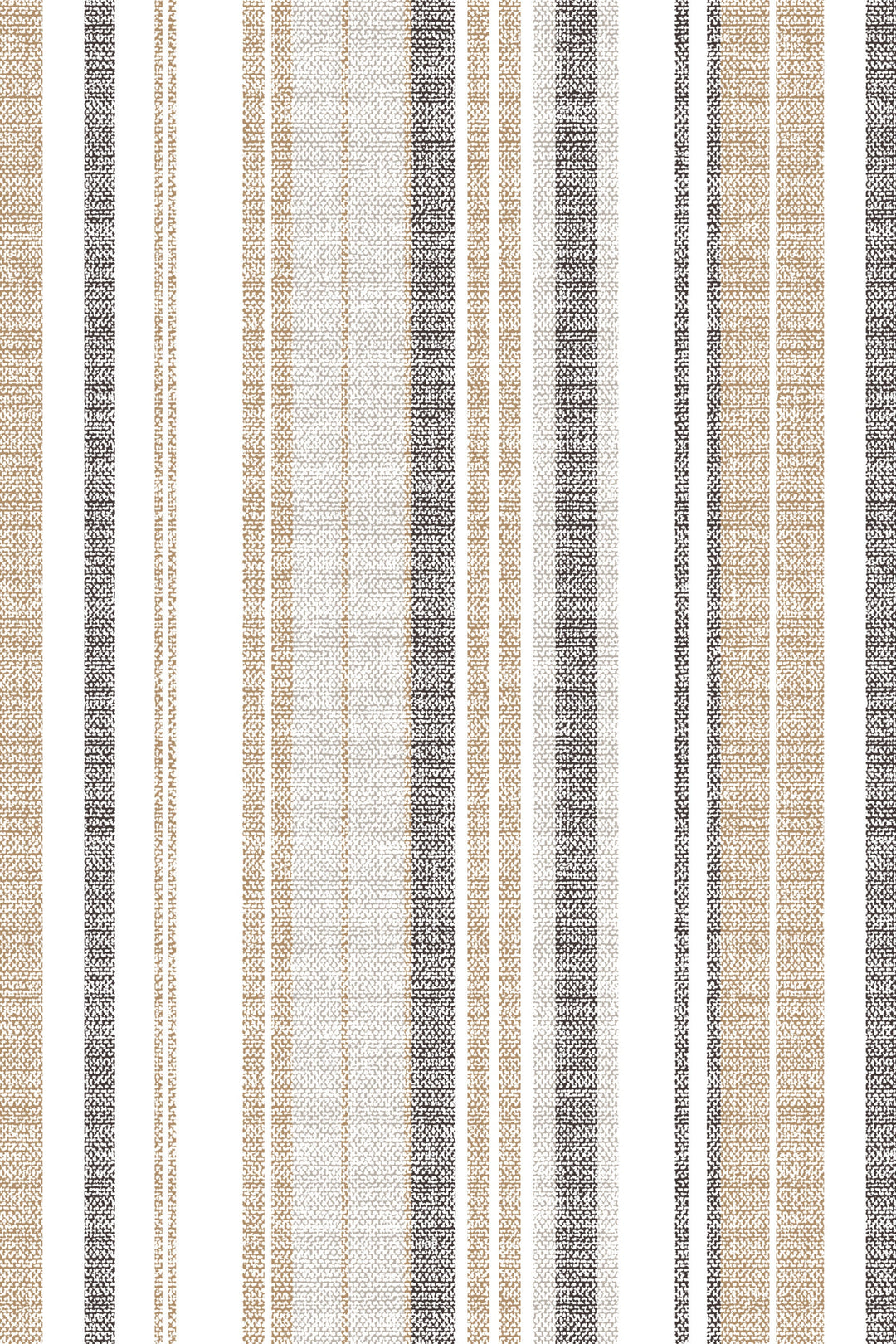 Multicolored linen wallpaper with stripes #63423