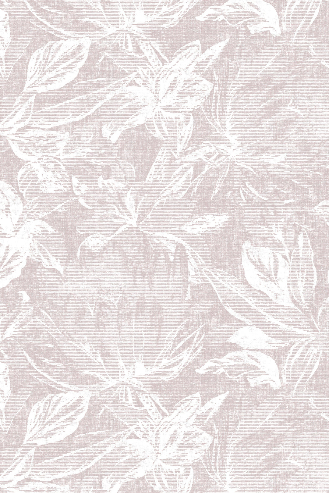 Linen wallpaper flowers on light background #63326