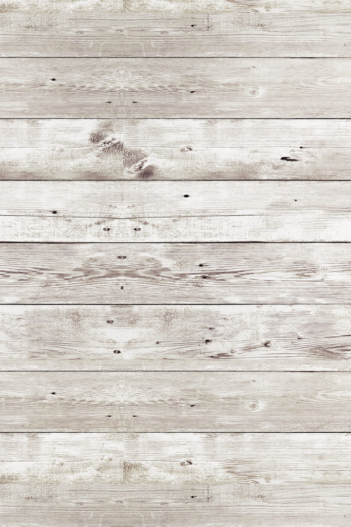 Wooden wallpaper horizontal boards Farmhouse - Peel