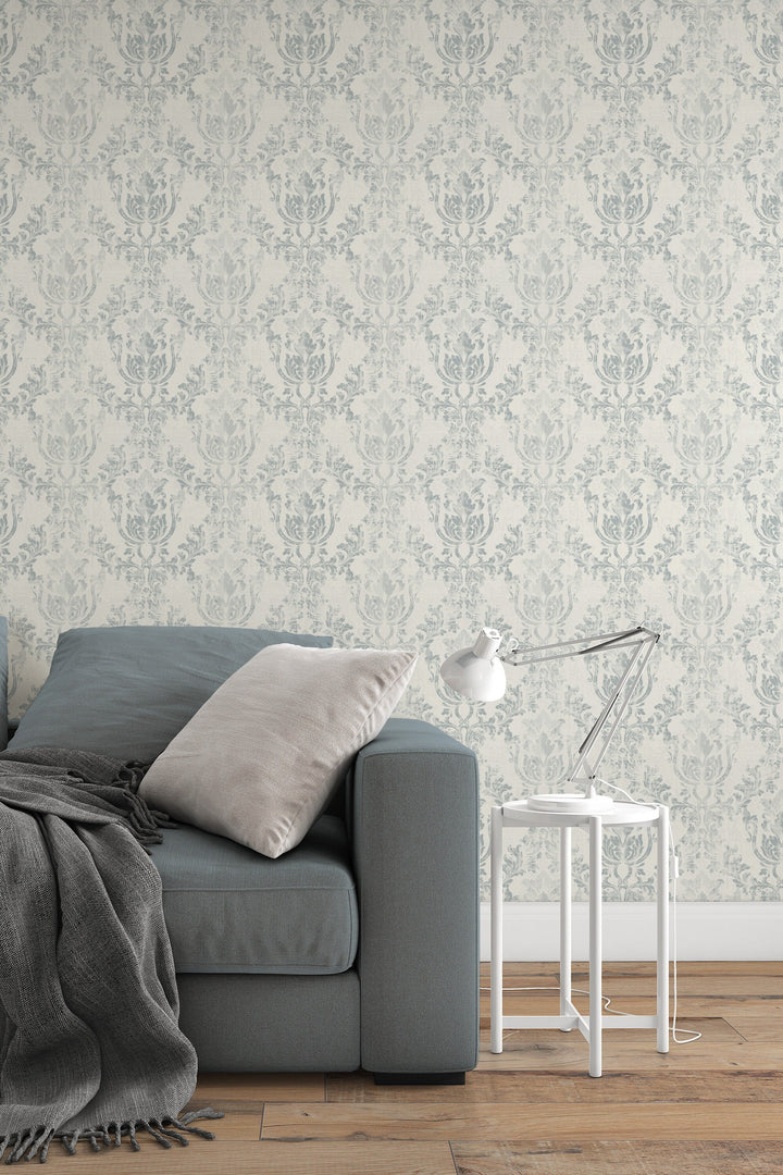 Vintage linen wallpaper 3428