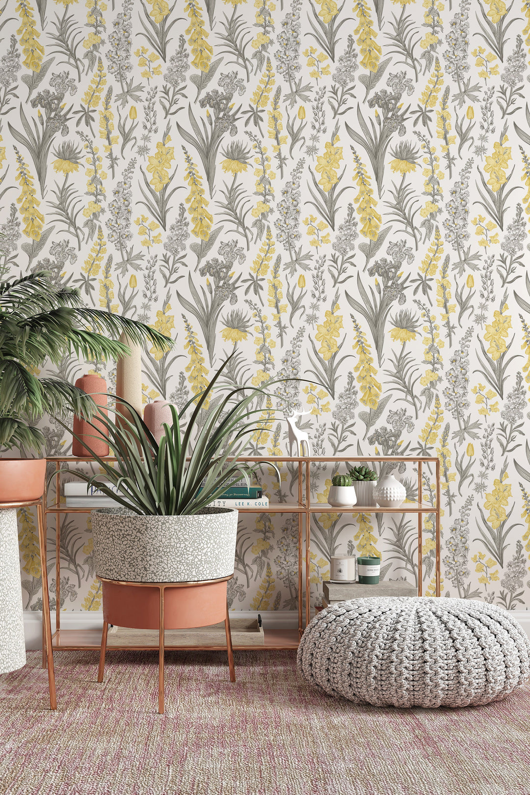 Flowers meadow botanical wallpaper #53429 – California Wallpaper
