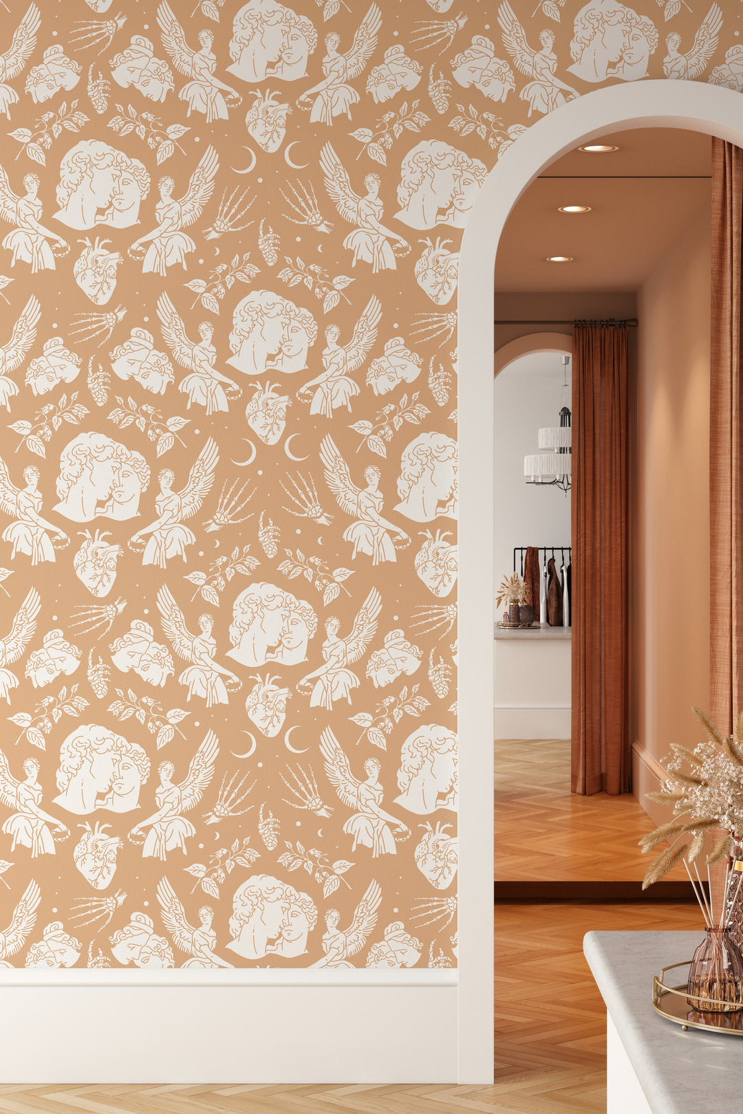 Vintage Peel & Stick Wallpaper - Removable Self Adhesive