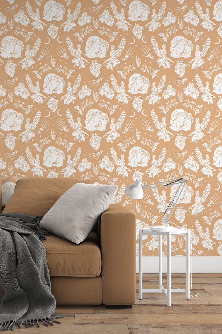 Vintage Peel & Stick Wallpaper - Removable Self Adhesive