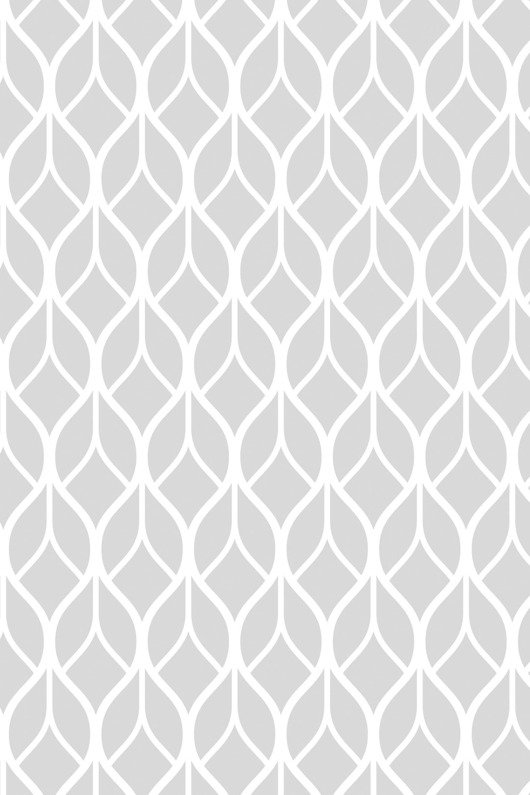 Gray Geometric Peel and Stick Wallpaper Traditional