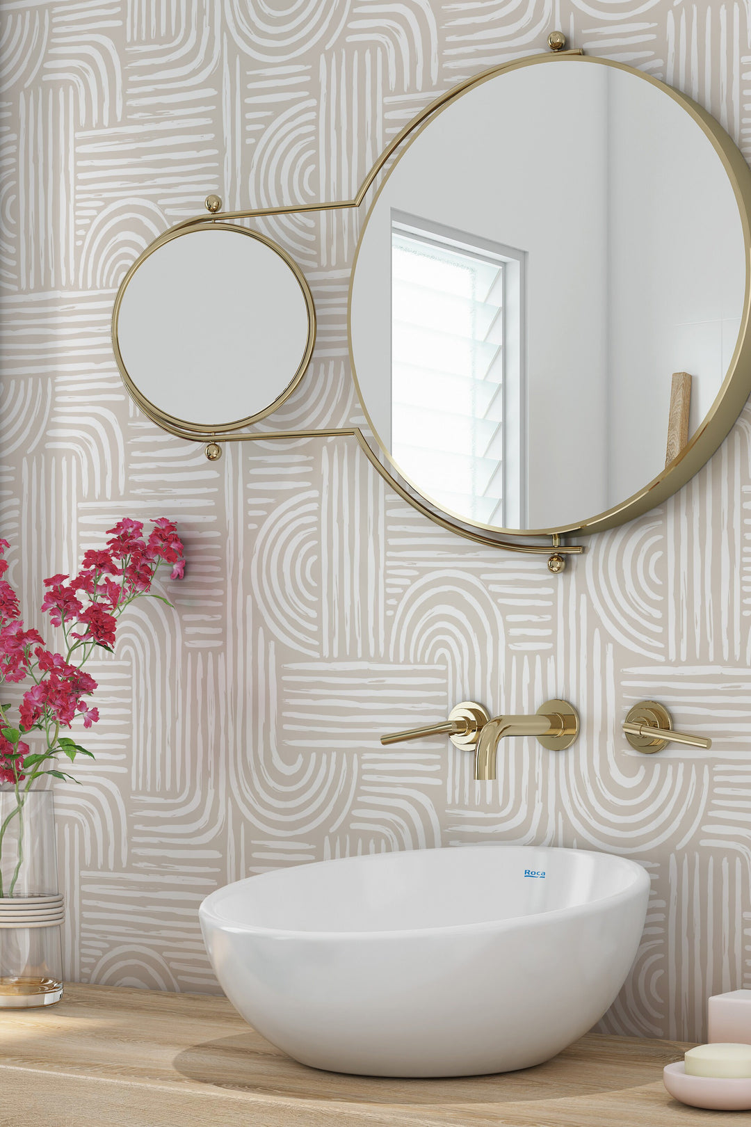 Aesthetic Contemporary wallpaper - available in peel