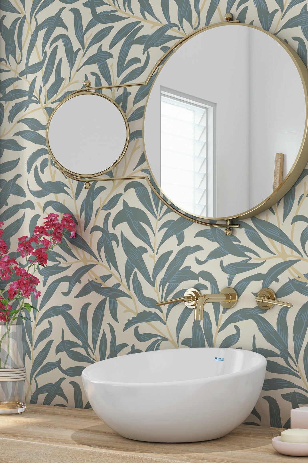 William Morris Wallpaper - leaves #3483