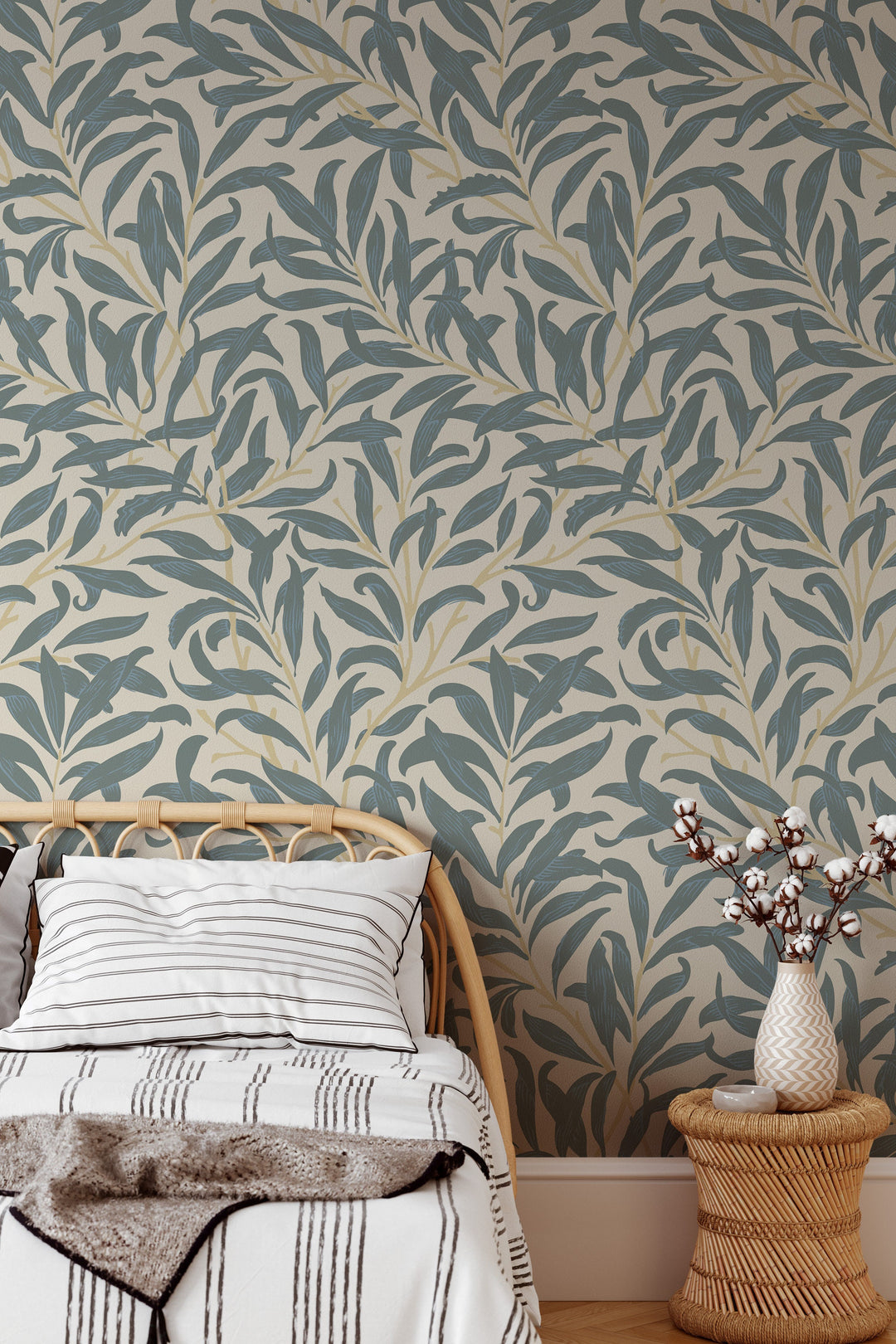 William Morris Wallpaper - leaves #3483