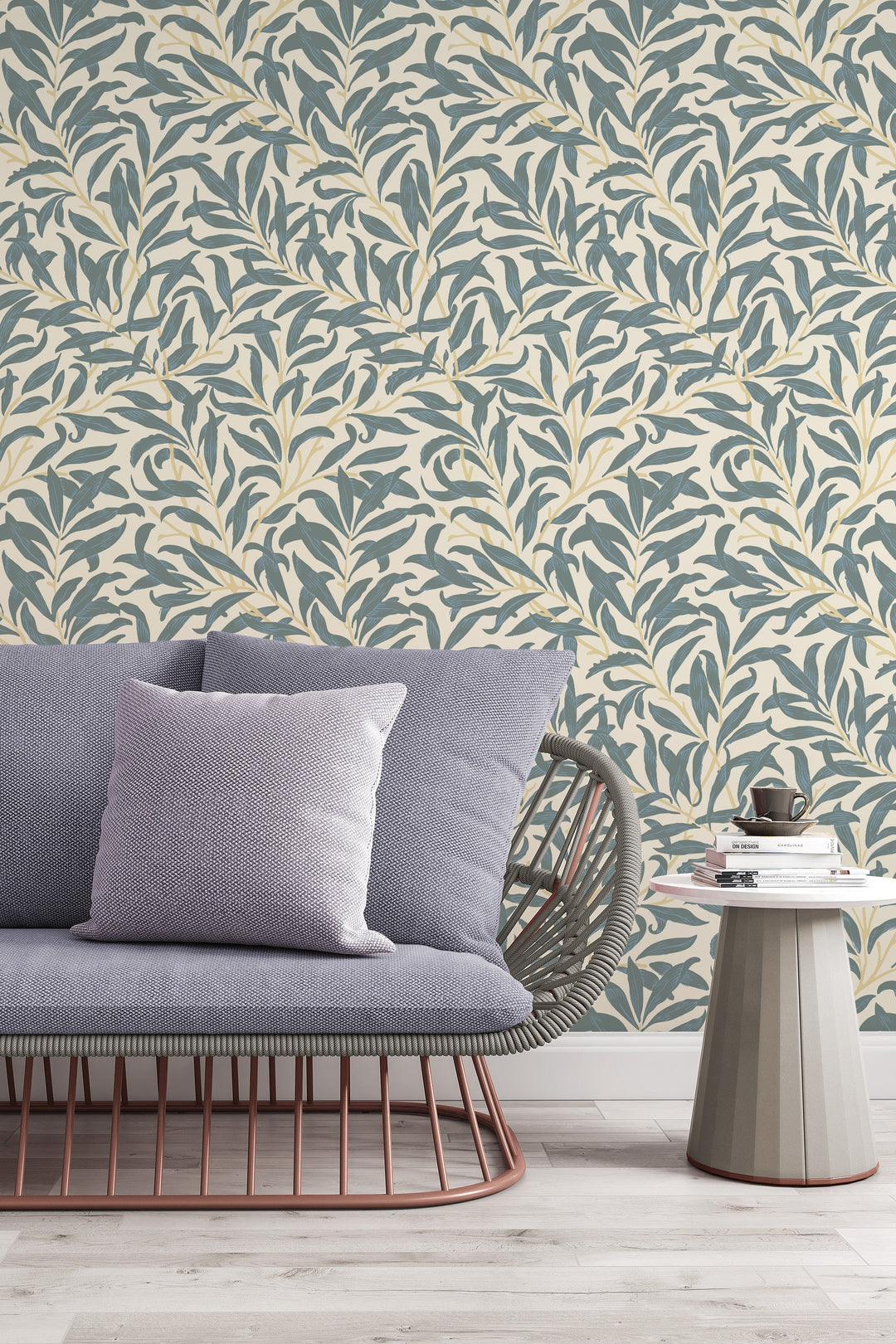 William Morris Wallpaper - leaves #3483