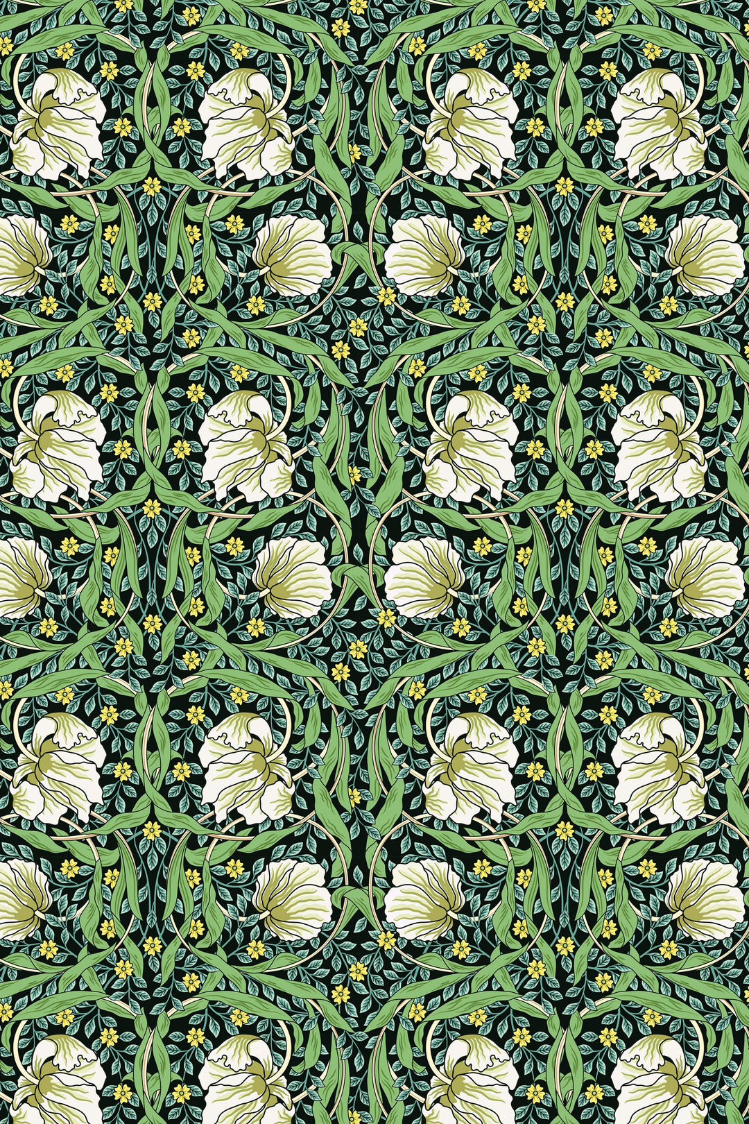 William Morris Floral Pattern wallpaper #3483