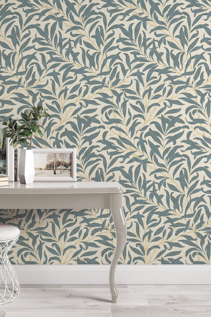 William Morris Wallpaper - leaves #3483