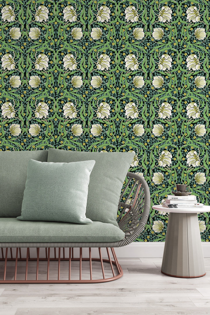 William Morris Floral Pattern wallpaper #3483