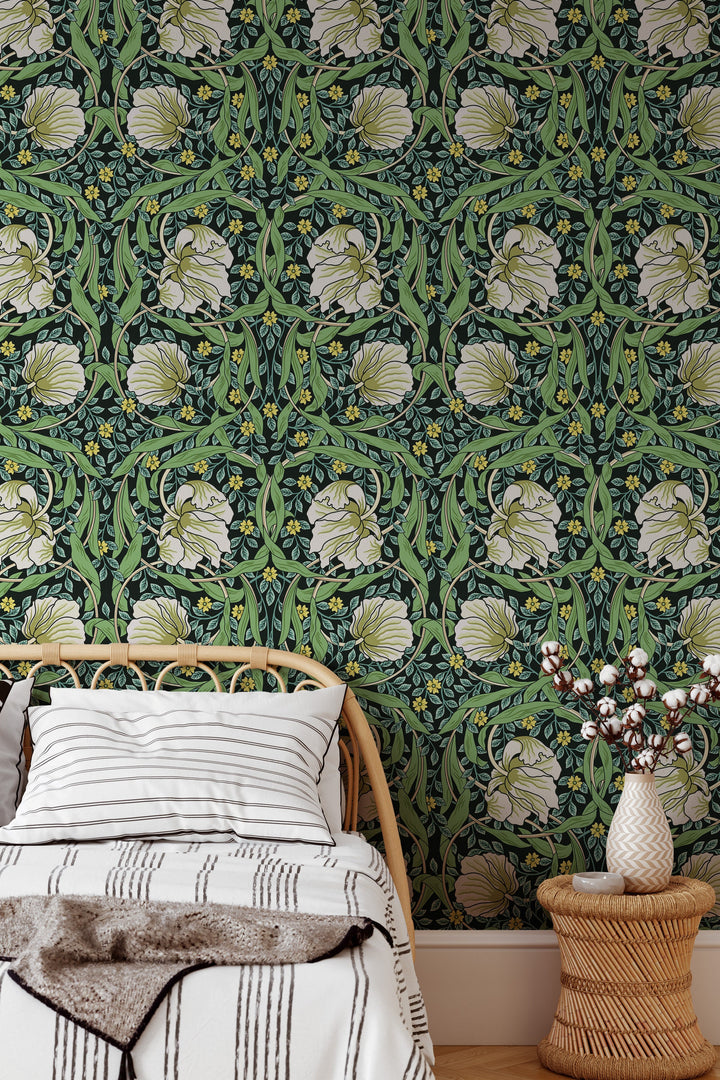 William Morris Floral Pattern wallpaper #3483