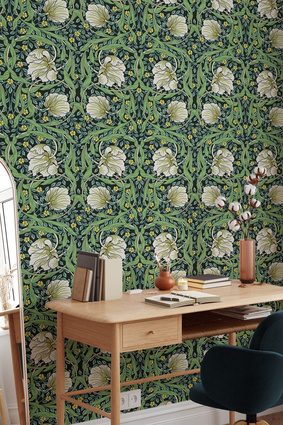 William Morris Floral Pattern wallpaper #3483