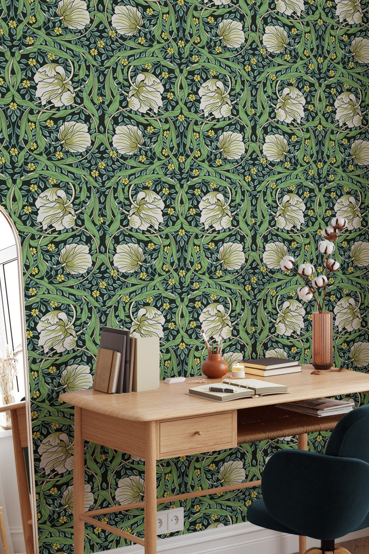 William Morris Floral Pattern wallpaper #3483