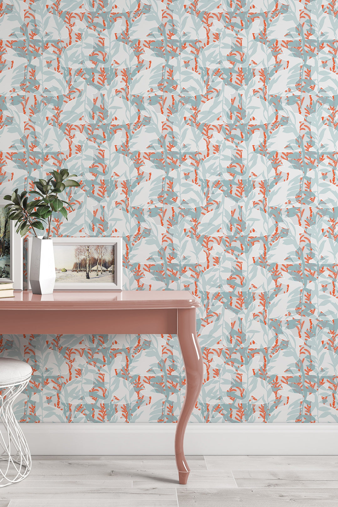 Hares wallpaper | Bunnies Peel and Stick Wallpaper