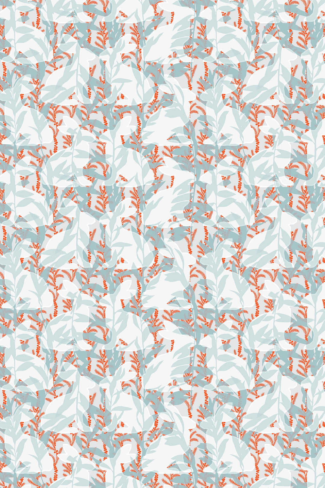 Hares wallpaper | Bunnies Peel and Stick Wallpaper