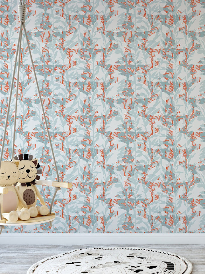 Hares wallpaper | Bunnies Peel and Stick Wallpaper