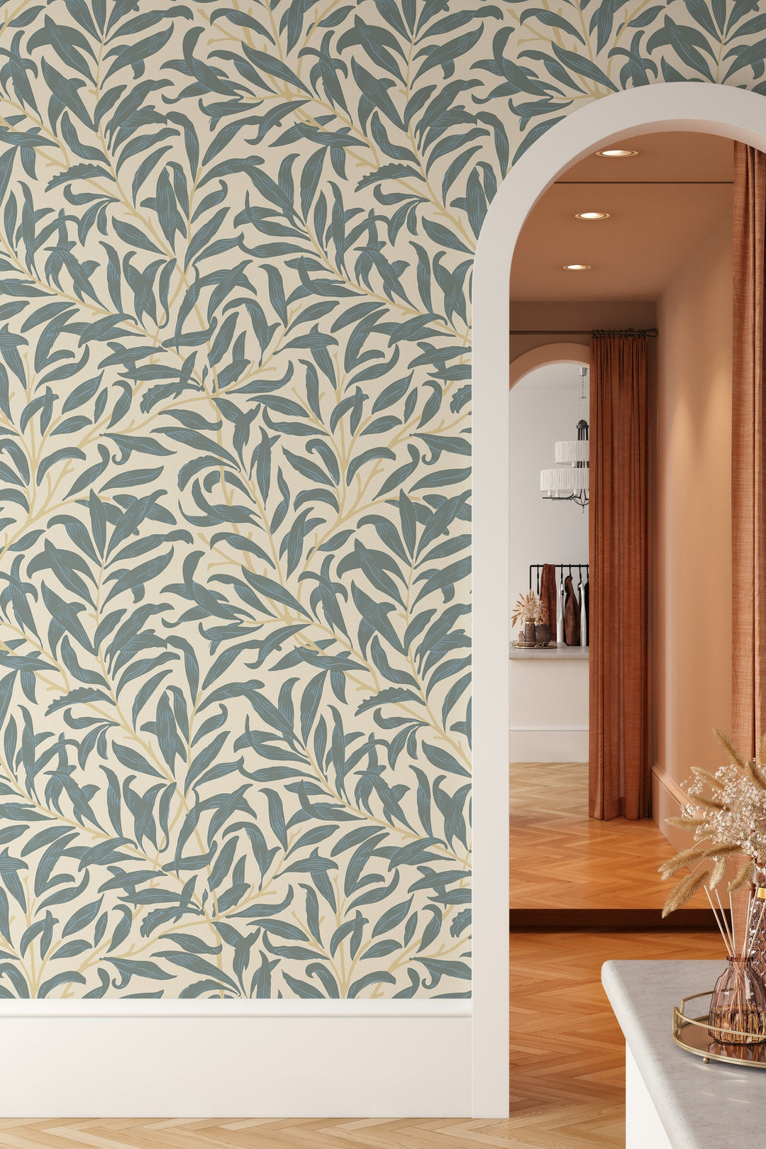 Removable wallpaper William Morris Peel and Stick Wallpaper