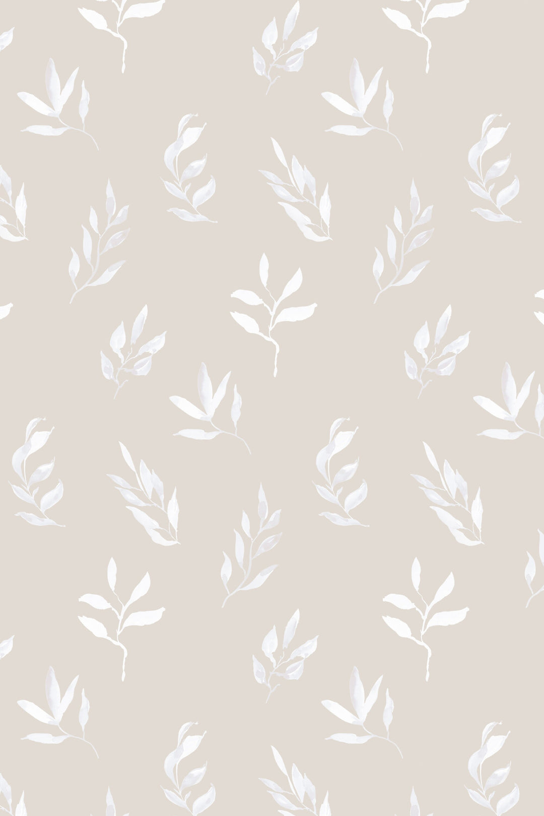 Boho herbs wallpaper Minimalistic Wallpaper Peel and Stick